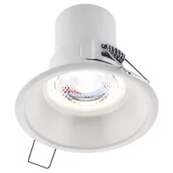 LAP CosmosEco Fixed Fire Rated LED Anti-Glare Downlight White 4W 500lm -Indoor Lighting Sales Store 103KJ A2