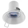LAP CosmosEco Fixed Fire Rated LED Anti-Glare Downlight White 4W 500lm -Indoor Lighting Sales Store 103KJ P