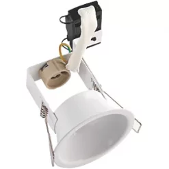 Saxby Peake Fixed Anti-Glare Downlight White -Indoor Lighting Sales Store 108HT A2