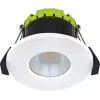 Luceco FTYPE COMPACT Fixed Cylinder Fire Rated LED Downlight White 6W 600lm -Indoor Lighting Sales Store 114KJ P
