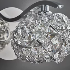 Quay Design Pippa LED Wall Light Chrome 2W 210lm -Indoor Lighting Sales Store 114VH A4