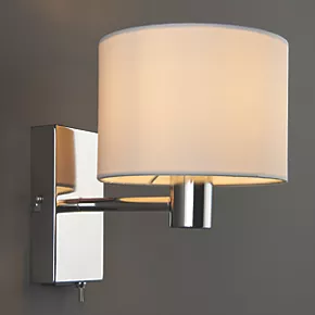 Quay Design Perry Wall Light with USB Chrome 3 Quay Design Perry Wall Light with USB Chrome