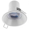 LAP CosmosEco Fixed Fire Rated LED Anti-Glare Downlight White 4W 500lm -Indoor Lighting Sales Store 121KJ P