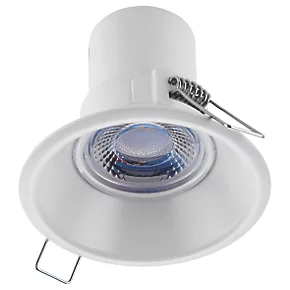 LAP CosmosEco Fixed Fire Rated LED Anti-Glare Downlight White 4W 500lm 3 LAP CosmosEco Fixed Fire Rated LED Anti-Glare Downlight White 4W 500lm