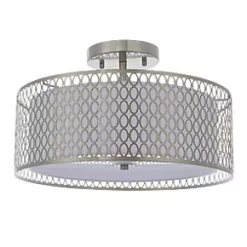 Quay Design Angel Circular Light Satin Nickel -Indoor Lighting Sales Store 130VG A2