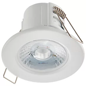 LAP CosmosEco Fixed Fire Rated LED Downlight Matt White 5.5W 500lm 4 LAP CosmosEco Fixed Fire Rated LED Downlight Matt White 5.5W 500lm - Image 2