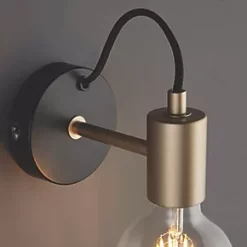 Quay Design Toby Wall Light Soft Gold -Indoor Lighting Sales Store 166VG A4