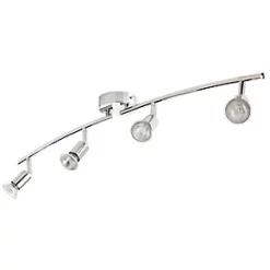 Sasha Bar 4-Light Spotlight Chrome