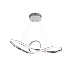 Quay Design Remi LED Pendant Light Chrome 30W 2000lm -Indoor Lighting Sales Store 172VG A2