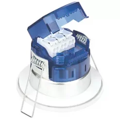 Aurora X7 Fixed Fire Rated LED Downlight White 7W 580lm -Indoor Lighting Sales Store 174PG A3