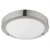 Saxby Anchorage LED Bathroom Ceiling Light Satin Nickel 9W 650lm -Indoor Lighting Sales Store 189PP P