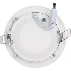 Luceco ECO Circular Fixed LED Low Profile Slimline Downlight White 12W 420lm -Indoor Lighting Sales Store 212PX A3