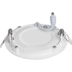 Luceco ECO Circular Fixed LED Low Profile Slimline Downlight White 12W 420lm -Indoor Lighting Sales Store 212PX A5