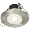 Collingwood DT4 Fixed Fire Rated LED Downlight Brushed Steel 4.6W 460lm -Indoor Lighting Sales Store 213CF P