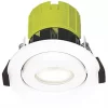 Luceco FType Adjustable Fire Rated LED Downlight White 6W 600lm 2 Luceco FType Adjustable Fire Rated LED Downlight White 6W 600lm -Indoor Lighting Sales Store 222GT P