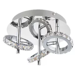 Quay Design Rico LED 3-Light Spotlight Chrome 15W 865lm -Indoor Lighting Sales Store 245VG A4