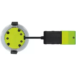 Luceco FTYPE COMPACT Fixed Cylinder Fire Rated LED Downlight White 6W 600lm -Indoor Lighting Sales Store 248KJ A3