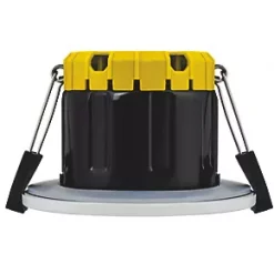 Luceco FType Compact Fixed Cylinder Fire Rated LED Downlight White 6W 480lm -Indoor Lighting Sales Store 255KJ A1