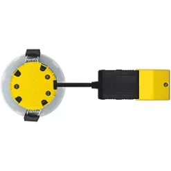 Luceco FType Compact Fixed Cylinder Fire Rated LED Downlight White 6W 480lm -Indoor Lighting Sales Store 255KJ A3