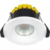 Luceco FType Compact Fixed Cylinder Fire Rated LED Downlight White 6W 480lm -Indoor Lighting Sales Store 255KJ P