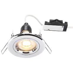 LAP Cast Fixed Downlight Chrome -Indoor Lighting Sales Store 260KJ A3
