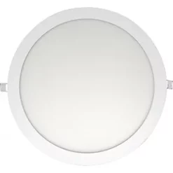 Luceco ECO Circular Fixed LED Low Profile Slimline Downlight White 30W 2040lm -Indoor Lighting Sales Store 263PX A2