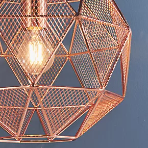 Quay Design Atlas Ceiling Pendant Copper 5 Quay Design Atlas Ceiling Pendant Copper - Image 3