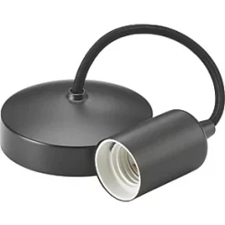 Knightsbridge 8270SB Contemporary Pendant Smoked Bronze