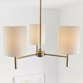 Quay Design Sophia 3-Light Ceiling Antique Brass 3 Quay Design Sophia 3-Light Ceiling Antique Brass