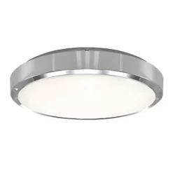 4lite WiZ Connected LED Smart Wall/Ceiling Light Chrome 18W 1620lm
