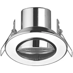 LAP Cosmoseco Tilt Fire Rated LED Downlight Chrome 5.8W 450lm 7 LAP Cosmoseco Tilt Fire Rated LED Downlight Chrome 5.8W 450lm -Indoor Lighting Sales Store 340PP A1