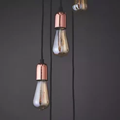 Quay Design Hansen LED 5-Light Pendant Copper 10W 210lm 13 Quay Design Hansen LED 5-Light Pendant Copper 10W 210lm -Indoor Lighting Sales Store 347VH A5