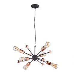 Quay Design Hansen LED Adjustable Multi-Arm Pendant Copper 12W 210lm -Indoor Lighting Sales Store 349VH A2