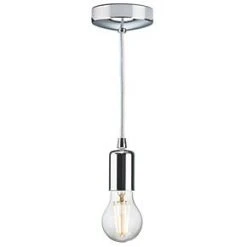 Knightsbridge 8270PC Contemporary Pendant Polished Chrome -Indoor Lighting Sales Store 361TY A2