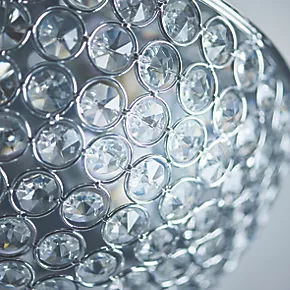 Quay Design Chrystal Bathroom Flush Light Chrome 6 Quay Design Chrystal Bathroom Flush Light Chrome - Image 4