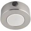 LAP Iris Round LED CCT Cabinet Downlight Satin Nickel 5W 400lm -Indoor Lighting Sales Store 363FX P