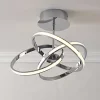 Quay Design Remi LED Semi-Flush Light Chrome 28W 1870lm -Indoor Lighting Sales Store 371VG P