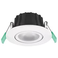 Sylvania Obico Swivel & Tilt LED Downlight with CCT Technology White 8.5W 740lm