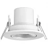 LAP CosmosEco Tilt Fire Rated LED Downlight Matt White 5.5W 500lm -Indoor Lighting Sales Store 400GX P