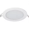 Luceco ECO Circular Fixed LED Low Profile Slimline Downlight White 15W 720lm -Indoor Lighting Sales Store 407PX P