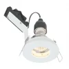 LAP Fixed Bathroom Downlight Gloss White 2 LAP Fixed Bathroom Downlight Gloss White -Indoor Lighting Sales Store 41341 P