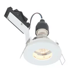 LAP Fixed Bathroom Downlight Gloss White
