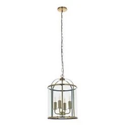 Quay Design Liberty 4-Light Pendant Antique Brass -Indoor Lighting Sales Store 414VG A3
