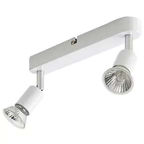 Sasha Rectangular 2-Light Spotlight White 3 Sasha Rectangular 2-Light Spotlight White