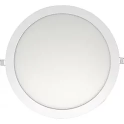 Luceco ECO Circular Fixed LED Low Profile Slimline Downlight White 30W 2040lm -Indoor Lighting Sales Store 422PX A2