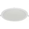 Luceco ECO Circular Fixed LED Low Profile Slimline Downlight White 30W 2040lm