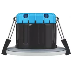 Luceco FType Smart Fixed Cylindrical Fire Rated LED Smart Downlight White 6W 600lm -Indoor Lighting Sales Store 425KR A2