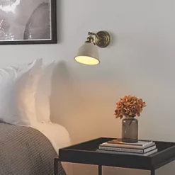 Quay Design Banbridge Adjustable Wall Spotlight Satin Taupe 12 Quay Design Banbridge Adjustable Wall Spotlight Satin Taupe -Indoor Lighting Sales Store 428VG A4