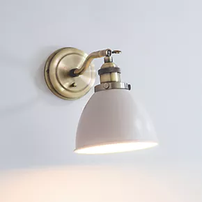 Quay Design Banbridge Adjustable Wall Spotlight Satin Taupe 3 Quay Design Banbridge Adjustable Wall Spotlight Satin Taupe