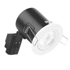Aurora EFD Fixed Fire Rated LED Downlight White 5W 500lm